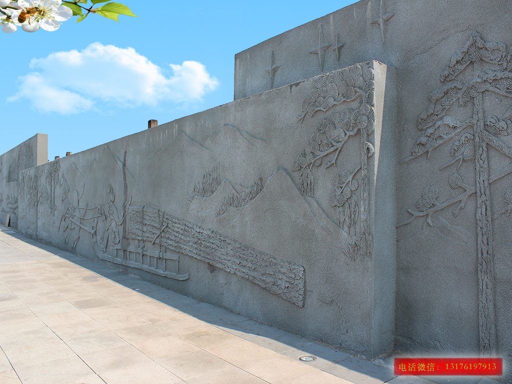 中國現(xiàn)代山水浮雕壁畫的先驅(qū)和發(fā)展