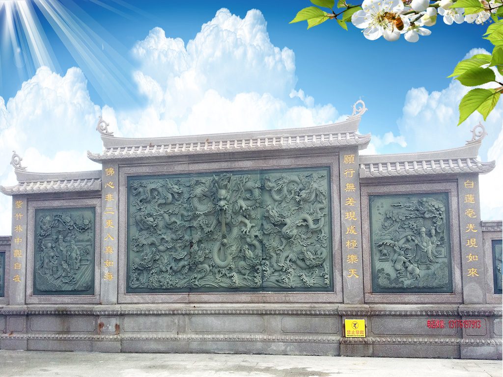 九龍壁浮雕壁畫(huà)圖片雕刻有何過(guò)人之處能夠引來(lái)無(wú)數(shù)游客