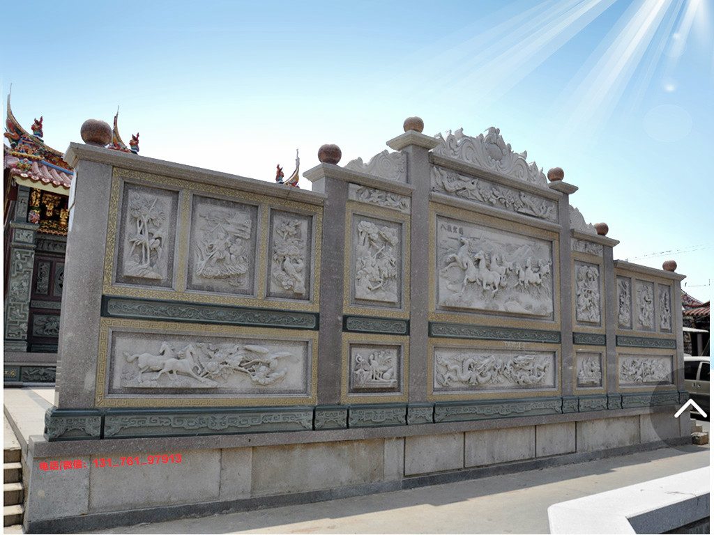 企業(yè)大門口迎門墻_山西農(nóng)村迎門墻浮雕壁畫圖片大全