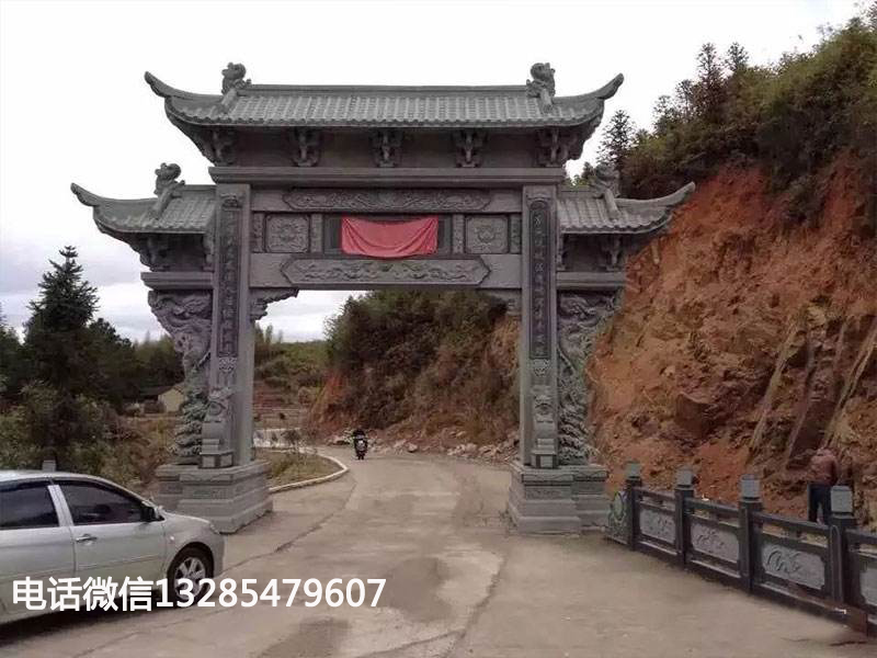 石門(mén)樓在江西鄉(xiāng)村振興的重要作用，牌坊廠家告訴你