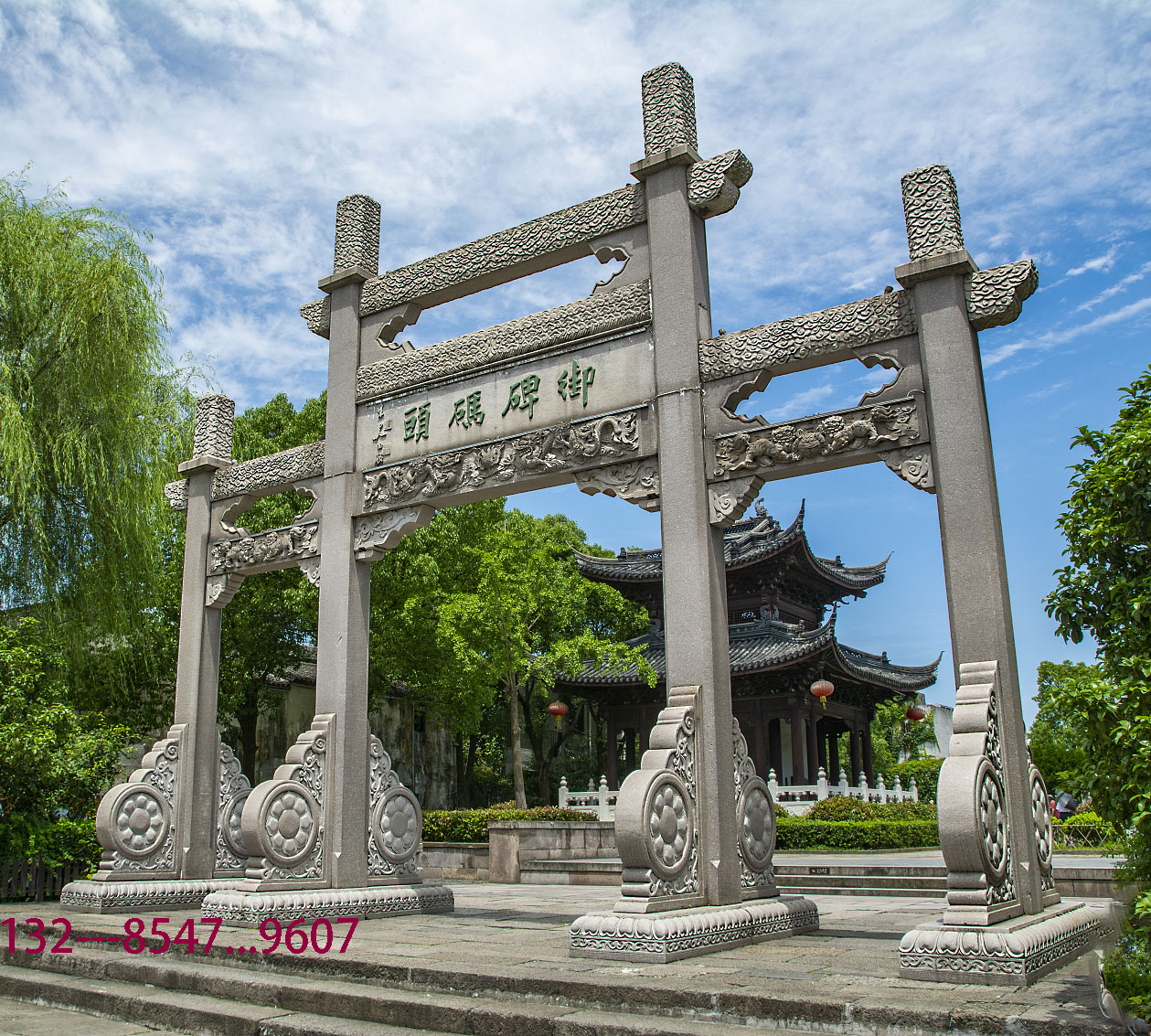 2022農(nóng)村村莊石牌樓全新低價(jià)出售與展示