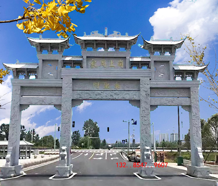 東營農村牌坊造價大概多少錢？