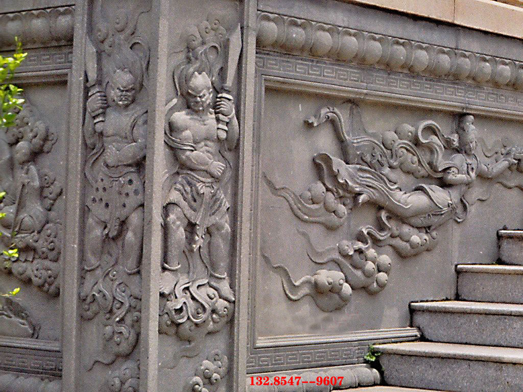 石雕浮雕裝飾圖寺廟園林學(xué)校壁畫浮雕立體形態(tài)