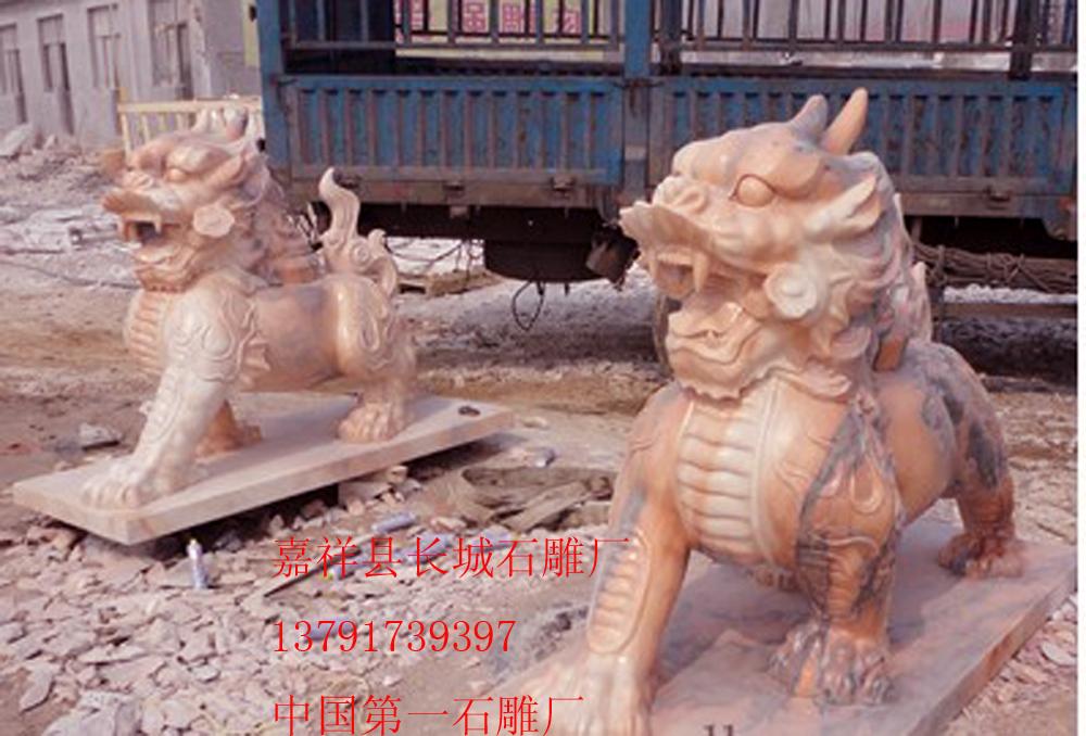 聚財(cái)轉(zhuǎn)運(yùn)貔貅石雕雕刻