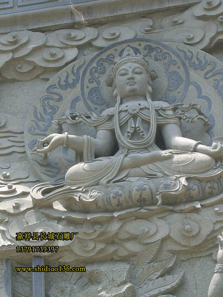 浮雕觀音菩薩雕刻