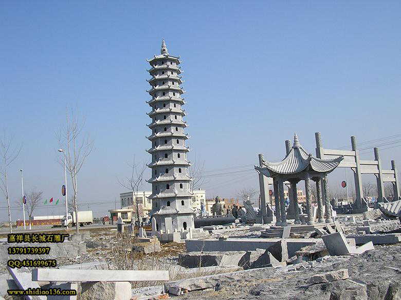 石佛塔圖片樣式