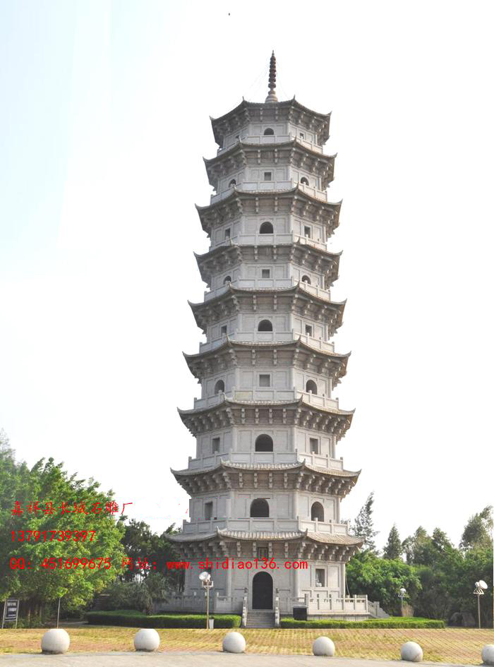 佛教石雕、寺院石塔