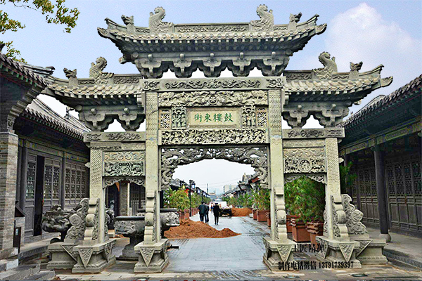 山西鼓樓石牌坊為什么被稱為&ldquo;鬼斧神工&rdquo;