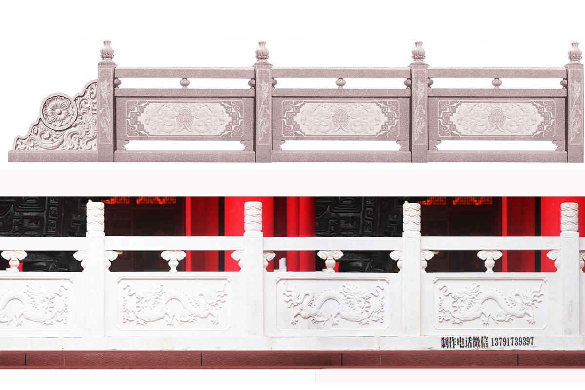 大理石、花崗巖石欄桿雕刻圖片